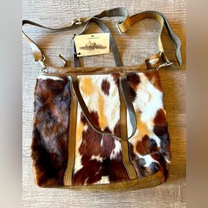 Campomaggi Brown and Tan Tote Bag